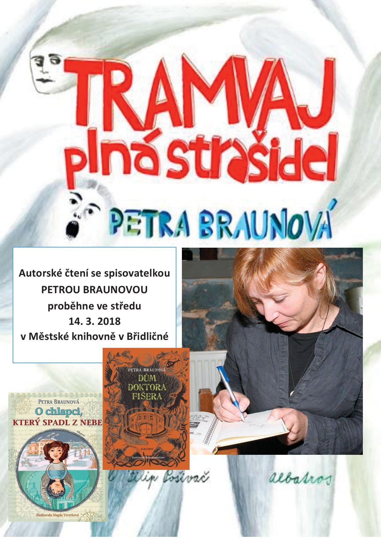Autorské čtení s Petrou Braunovou