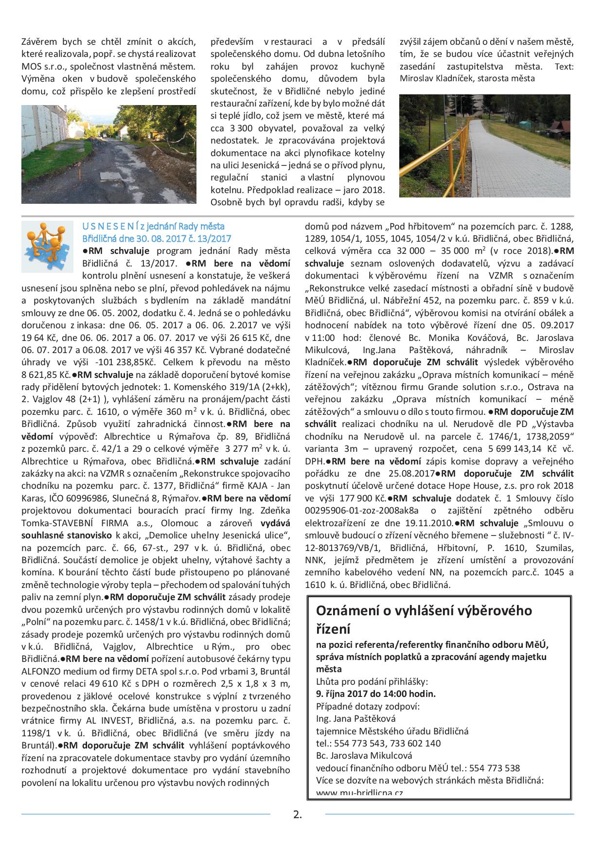 MĚSTSKÉ INFO WEB ZÁŘÍ2